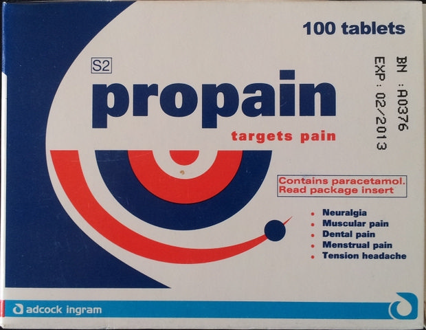 (image for) Propain Pain and Tension Relief Tablets 100's
